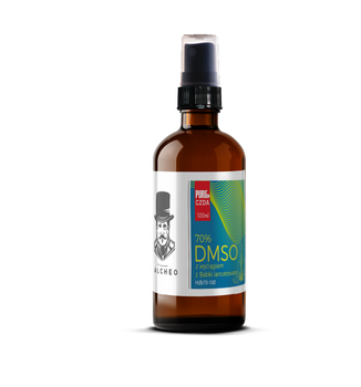 DMSO 70% . z wyciągiem z babki lancetowatej .  100ml spray