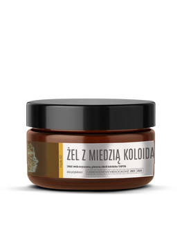 Żel z miedzią koloidalną 100ppm.50ml