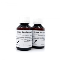 Zestaw Odczynników do Cyjanotypii (A+B). 2 x 100 ml.